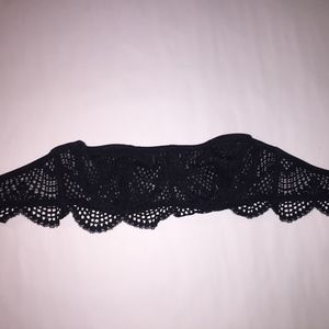 NWT Black Victoria's Secret Strapless Bralette